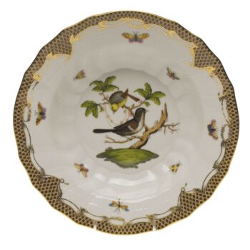 Soup Plate - Rothschild Bird Maroone