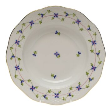 Soup Plate - Petite Blue Garland