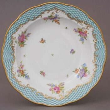 Soup Plate - Turquoise Eclectic