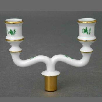 Double Candle Arm - Chinese Bouquet Green