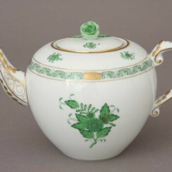 Teapot, rose knob - Chinese Bouquet