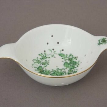 Tea Strainer - Indian Basket Green