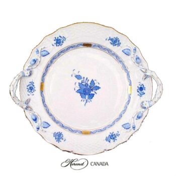Cake Plate - Chinese Bouquet Blue