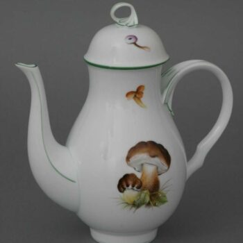 Coffeepot, leaf knob - Mushroom Edition