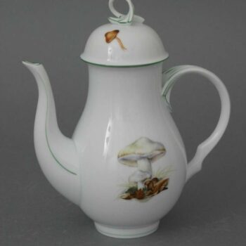 Coffeepot, leaf knob - Mushroom Edition