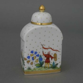Tea Caddy, button knob - Oriental Showmen