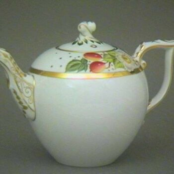 Teapot, twisted knob - Berries Gold Edition