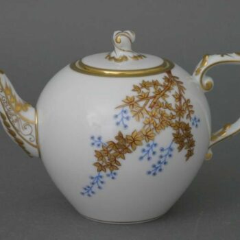 Teapot, twisted knob - Bamboo & Butterfly