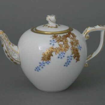 Teapot, twisted knob - Bamboo & Butterfly