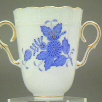 Chocolate Cup - Chinese Bouquet Blue