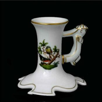 Candlestick, mandarin handle - Rothschild Bird