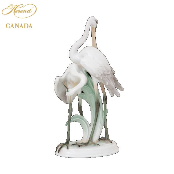 Pair of spoonbills, big
