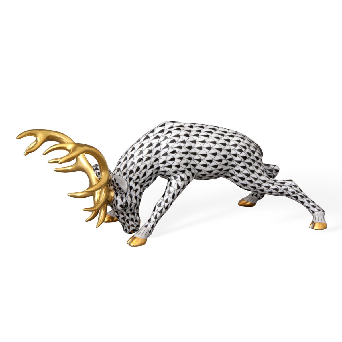 Stag, fighting