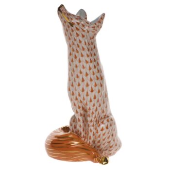 Fox, sitting, small