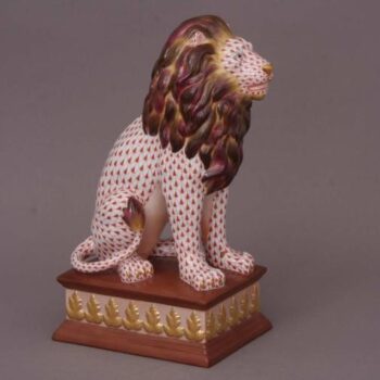 Lion on Pedestal