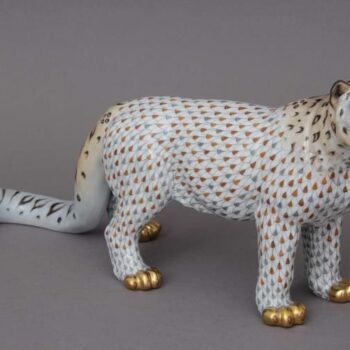 Herend panther-natural-fishnet