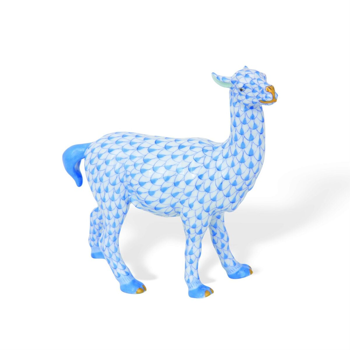 Llama - Fishnet Blue