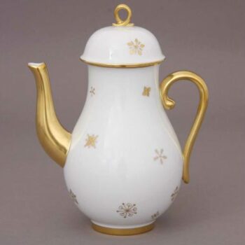 Coffeepot, leaf knob - Christmas Edition