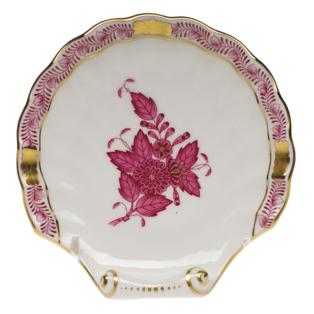 Shell Dish W/scrolled Handle