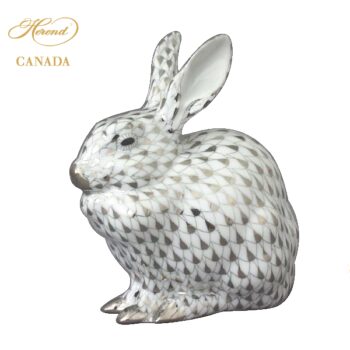 Rabbit, sitting - Fishnet Platinum