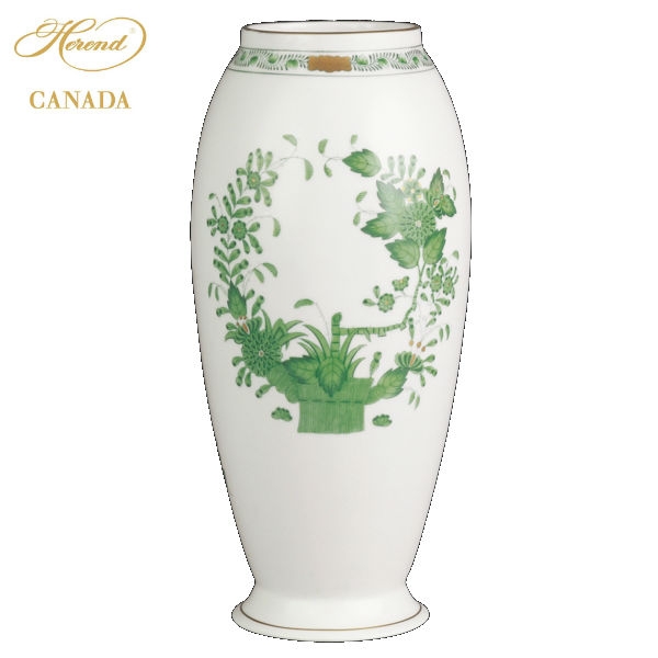 Vase - Indian Basket Green