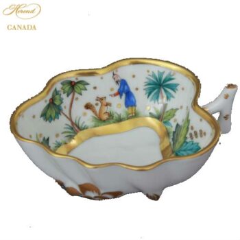 Sugar Bowl (Leaf shaped) - Chinese Bouquet