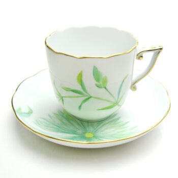 Coy Fish Black - Coffee Cup & Saucer