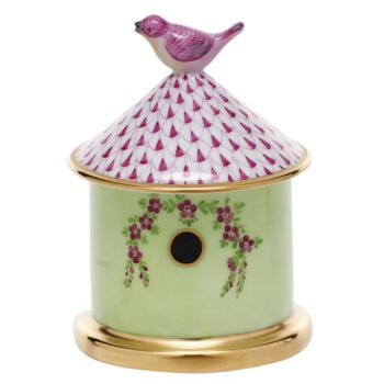Bird house box - Fishnet Pink