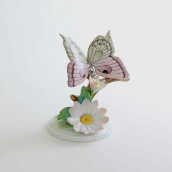 Flowers with butterfly - Platinum