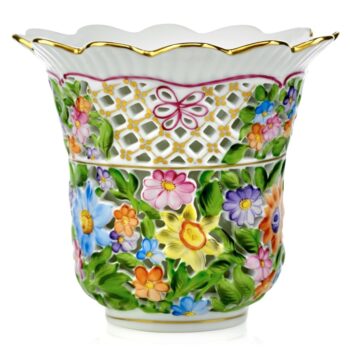 Openwork Double Wall Vase