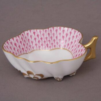 Sugar Bowl (Leaf shaped) - Fishnet Black