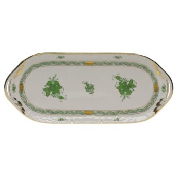 Herend Fine China Chinese Bouquet Sandwich Tray 00436-0-00 AV