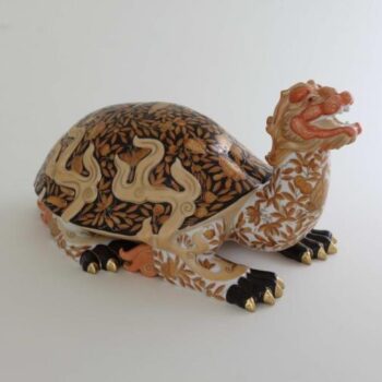 Herend Figurine Dragon turtle2 - Limited Edition to 100 pcs.