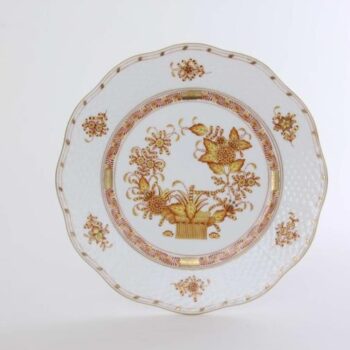 Oval Bowl INDIAN BASKET YELLOW