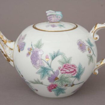 Teapot, butterfly knob - Royal Garden Turquoise Butterfly 00604-0-17 EVICT2