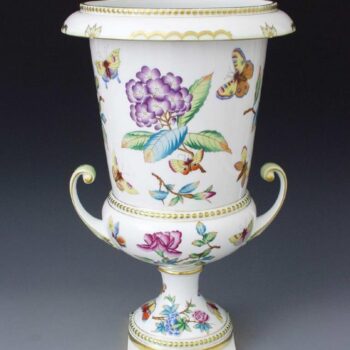 Vase with Queen Victoria Decor