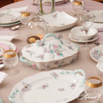 Dinner Set for 6 Persons - Herend Royal Garden Turquoise EVICT2
