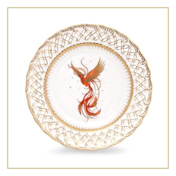 Herend-Porcelain-Wallplate-Open-Work