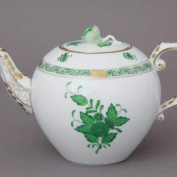 Herend-teapot-rose-knob-Chinese-Bouquet-Green-Apponyi-00605