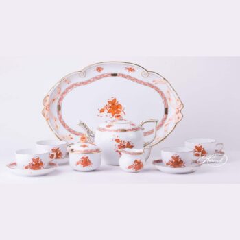 Tea-Set-Apponyi-Orange-AOG-Herend-Fine-china-6(2)
