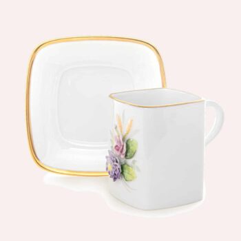 Herend Four Seasons Flowers Cup and Saucer-2