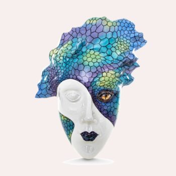 Herend Snakeskin Mask