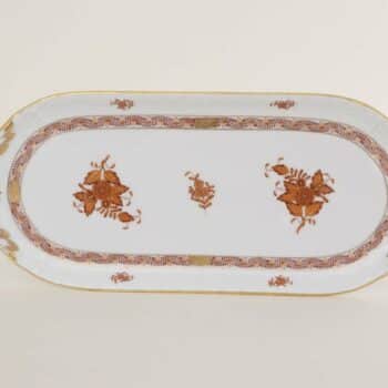 Sandwich tray - Chinese Bouquet Apponyi Pink