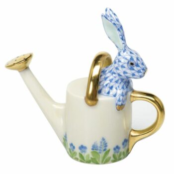 Herend-Porcelain-Watering-Can-Bunny-Figurine-05238-0-00VHB