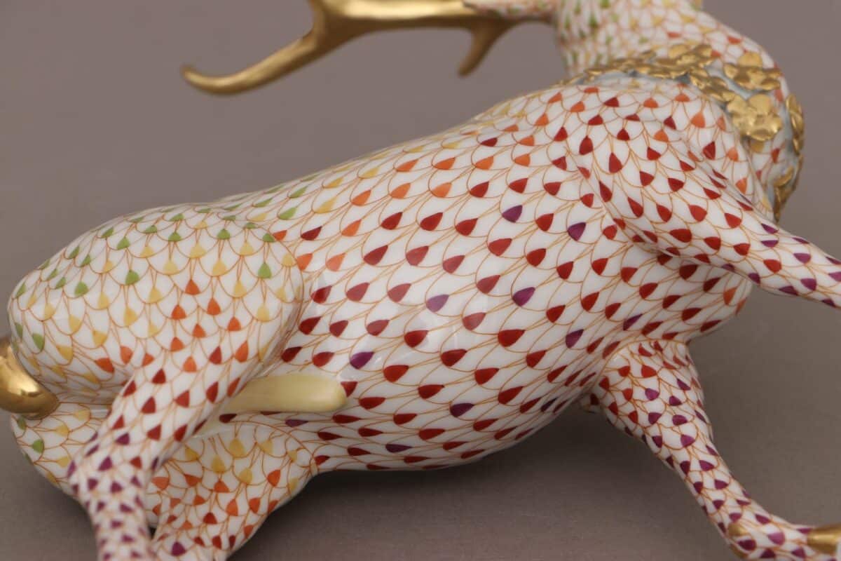 Stag with Flower Garland - Limited to 150 pcs. - Image 2