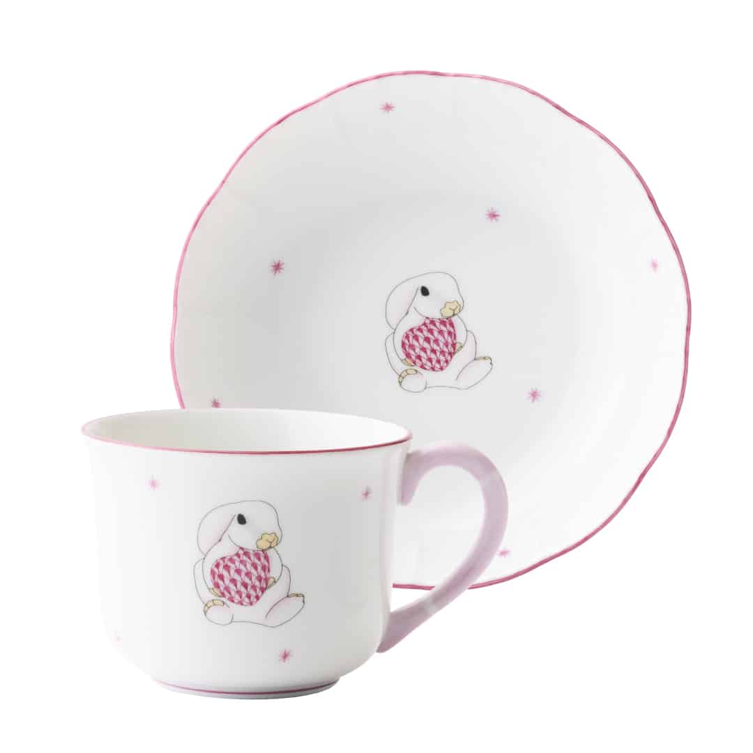 Cup and Cereal Bowl Breakfast Set